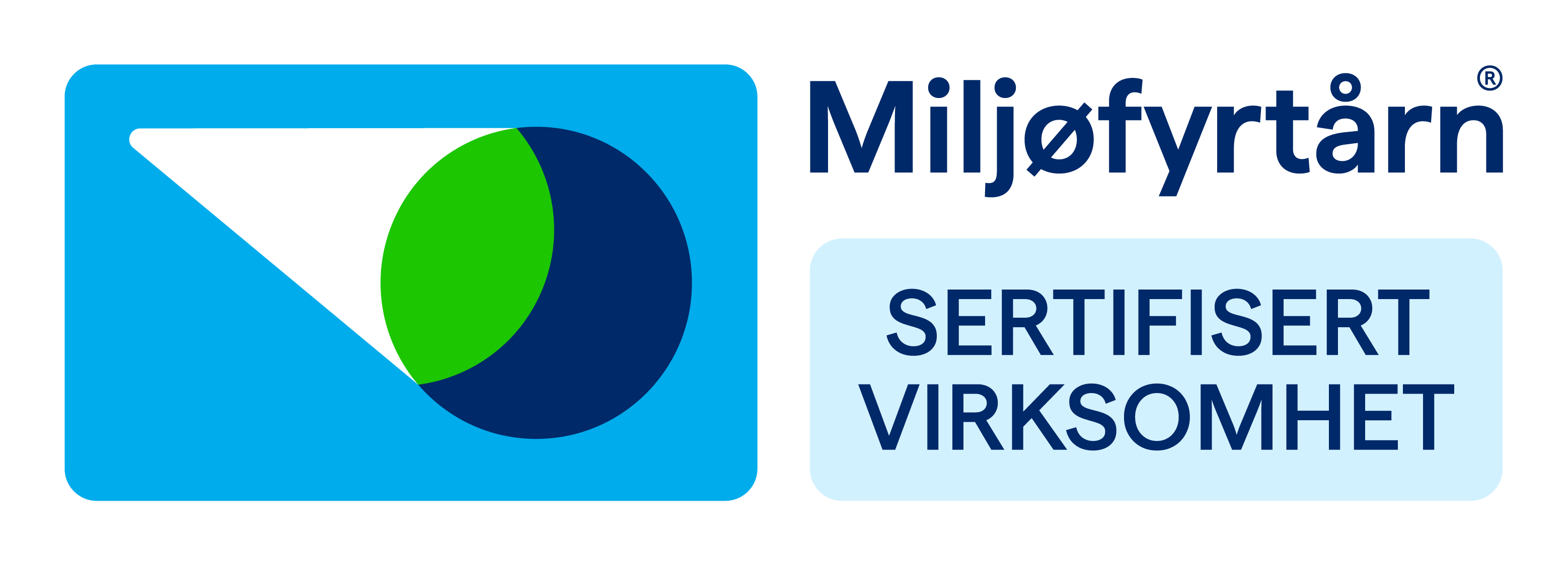 Logo av Miljøfyrtårn - sertifisert virksomhet